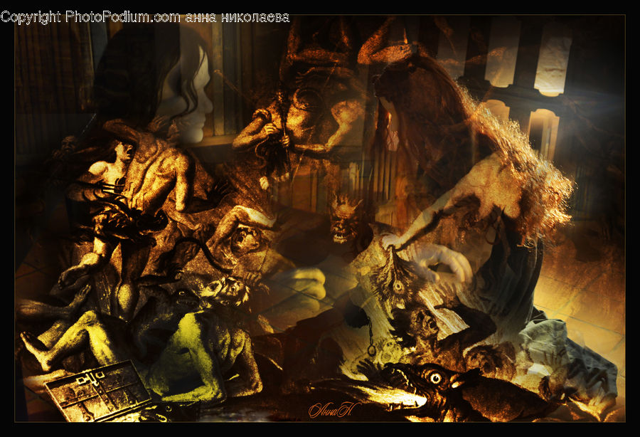 Dragon, Fireplace, Hearth, Crystal, Bonfire, Campfire, Camping