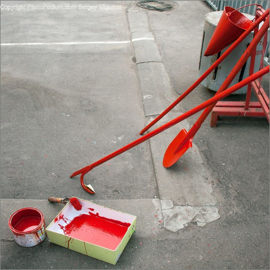 Chair, Furniture, Bucket, Barrow, Vehicle, Wheelbarrow, Playground