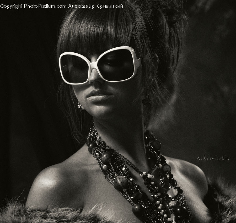 Glasses, Goggles, Sunglasses, Accessories, Bead, Prayer Beads, Person