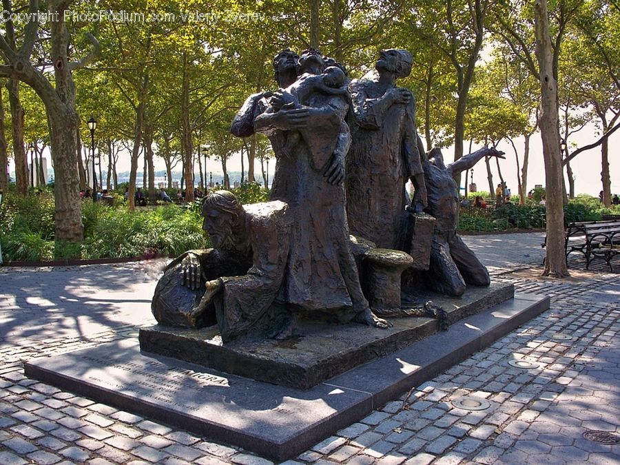 People, Person, Human, Art, Sculpture, Statue, Fountain