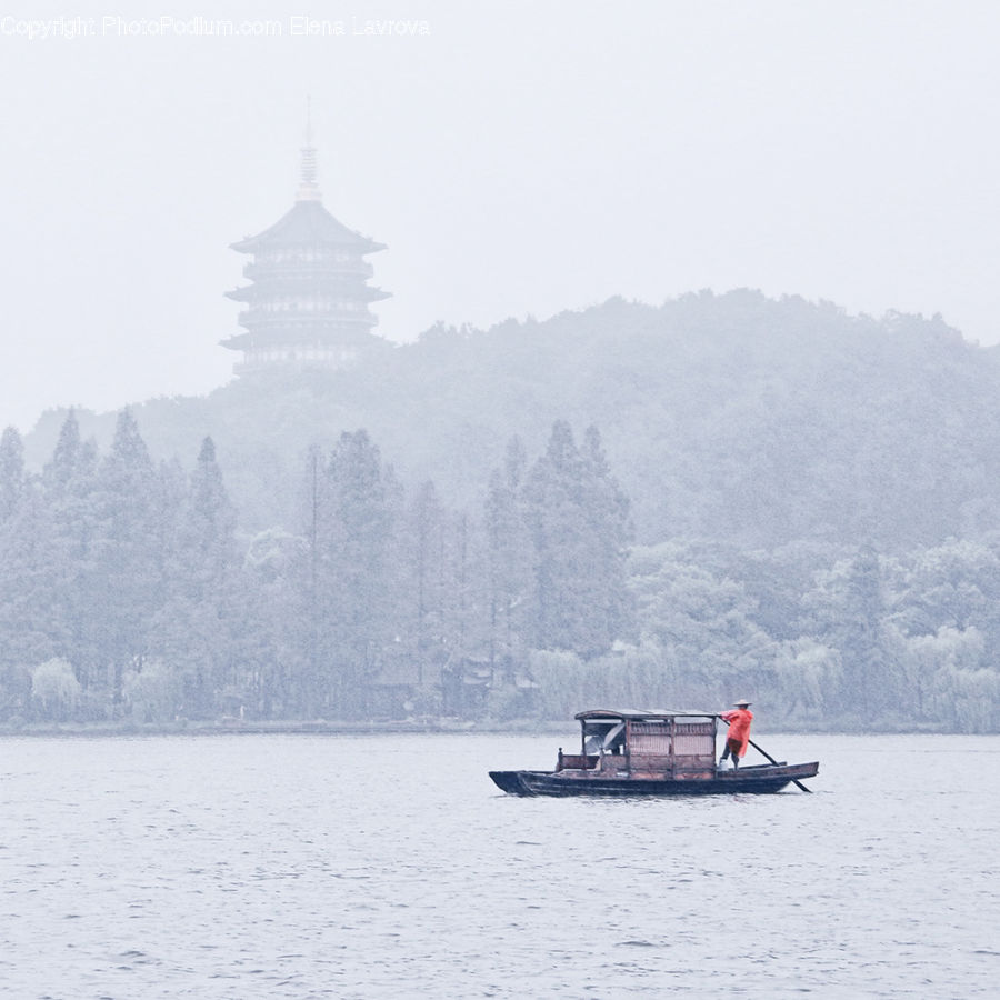 Outdoors, Sea, Water, Barge, Boat, Tugboat, Vessel