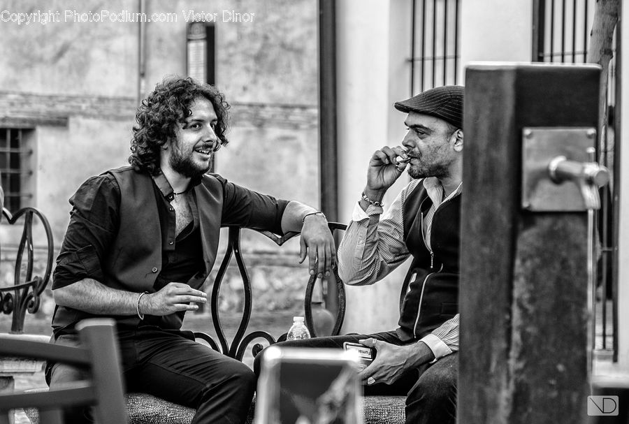 People, Person, Human, Performer, Bench, Portrait