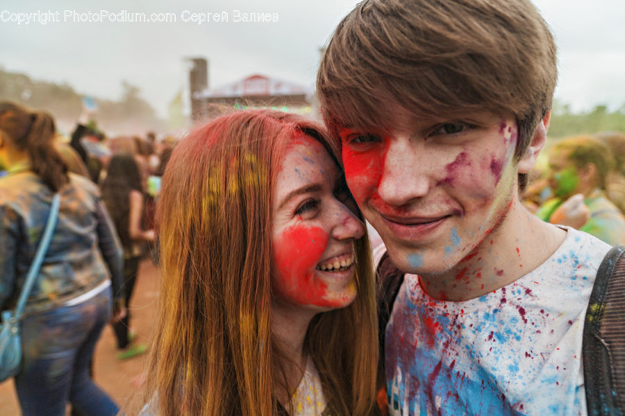 People, Person, Human, Clown, Performer, Crowd, Face