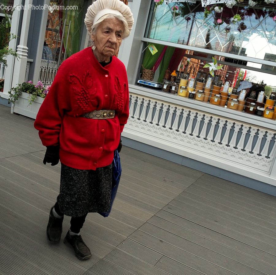 Human, People, Person, Plant, Potted Plant, Senior Citizen, Shop