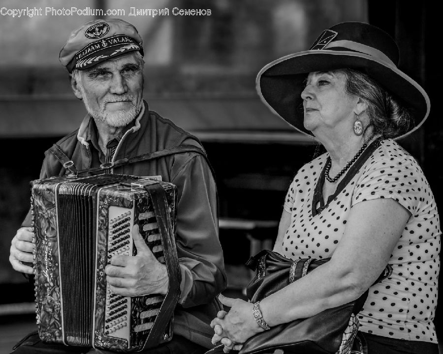 Human, People, Person, Accordion, Musical Instrument, Performer, Chair