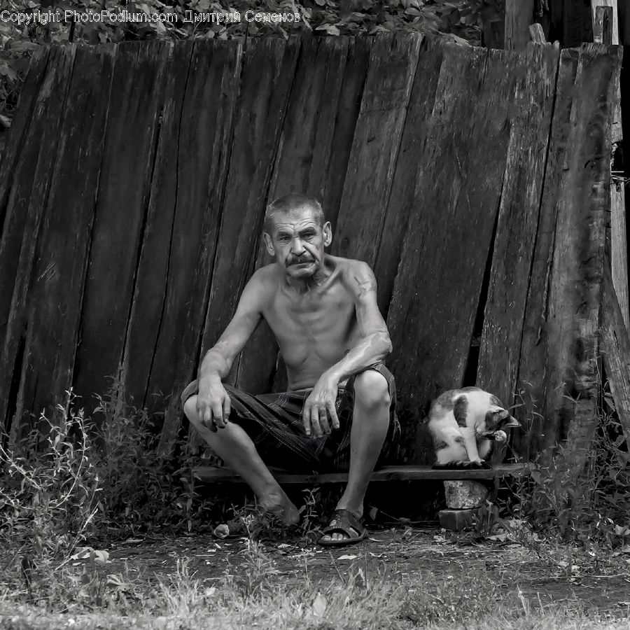 People, Person, Human, Backyard, Yard, Forest, Vegetation