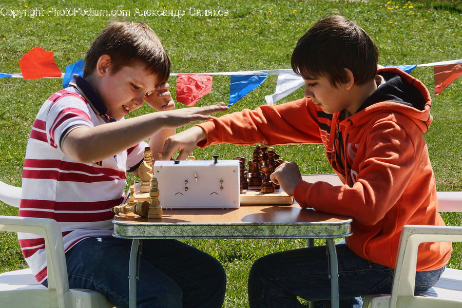 People, Person, Human, Picnic, Chess, Game, Hug