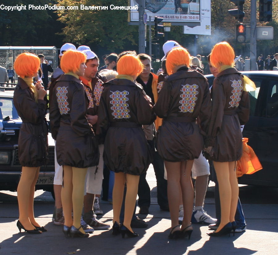 People, Person, Human, Crowd, Blonde, Female, Woman
