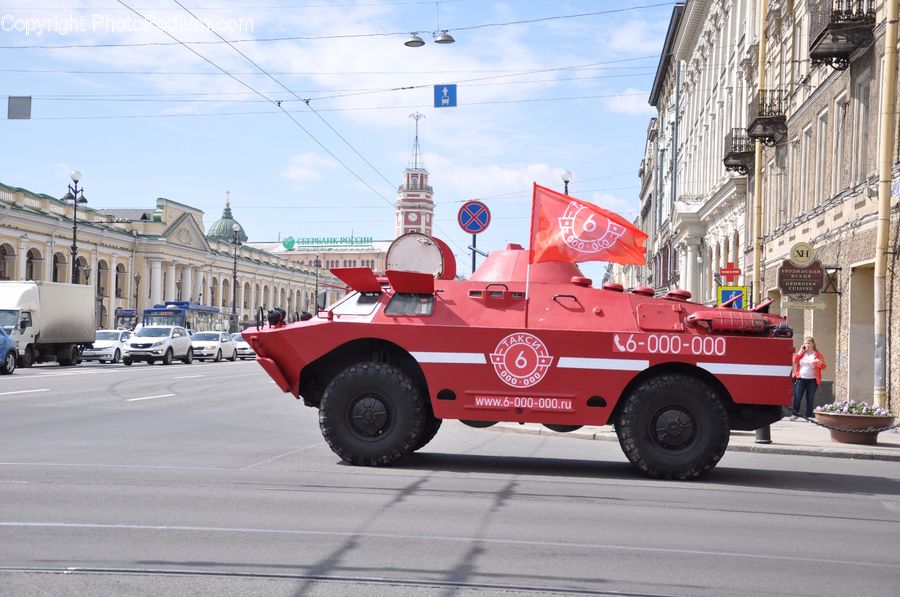Fire Truck, Truck, Vehicle, Ambulance, Van