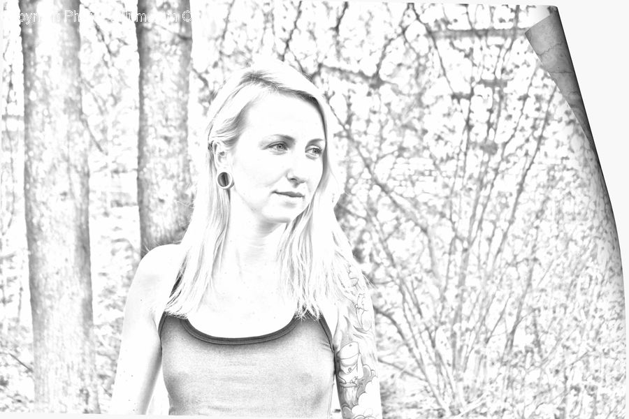 Human, People, Person, Drawing, Sketch, Portrait