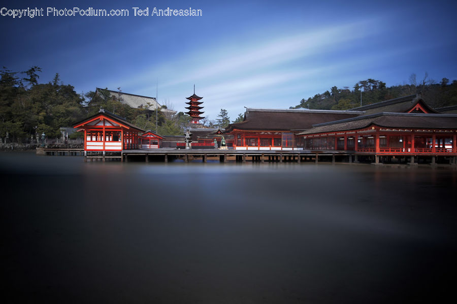 Hotel, Resort, Architecture, Shrine, Temple, Worship, Building