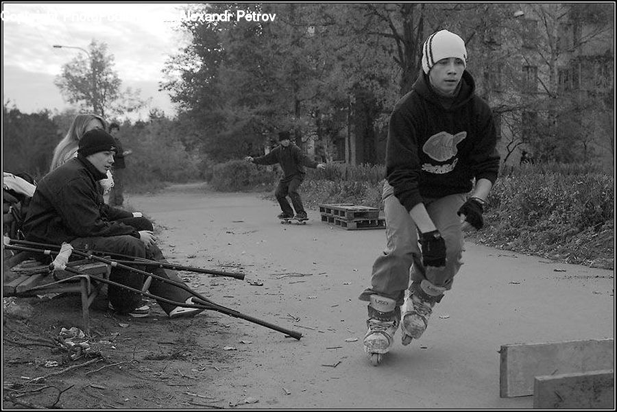 People, Person, Human, Hat, Skateboard, Sport, Cap