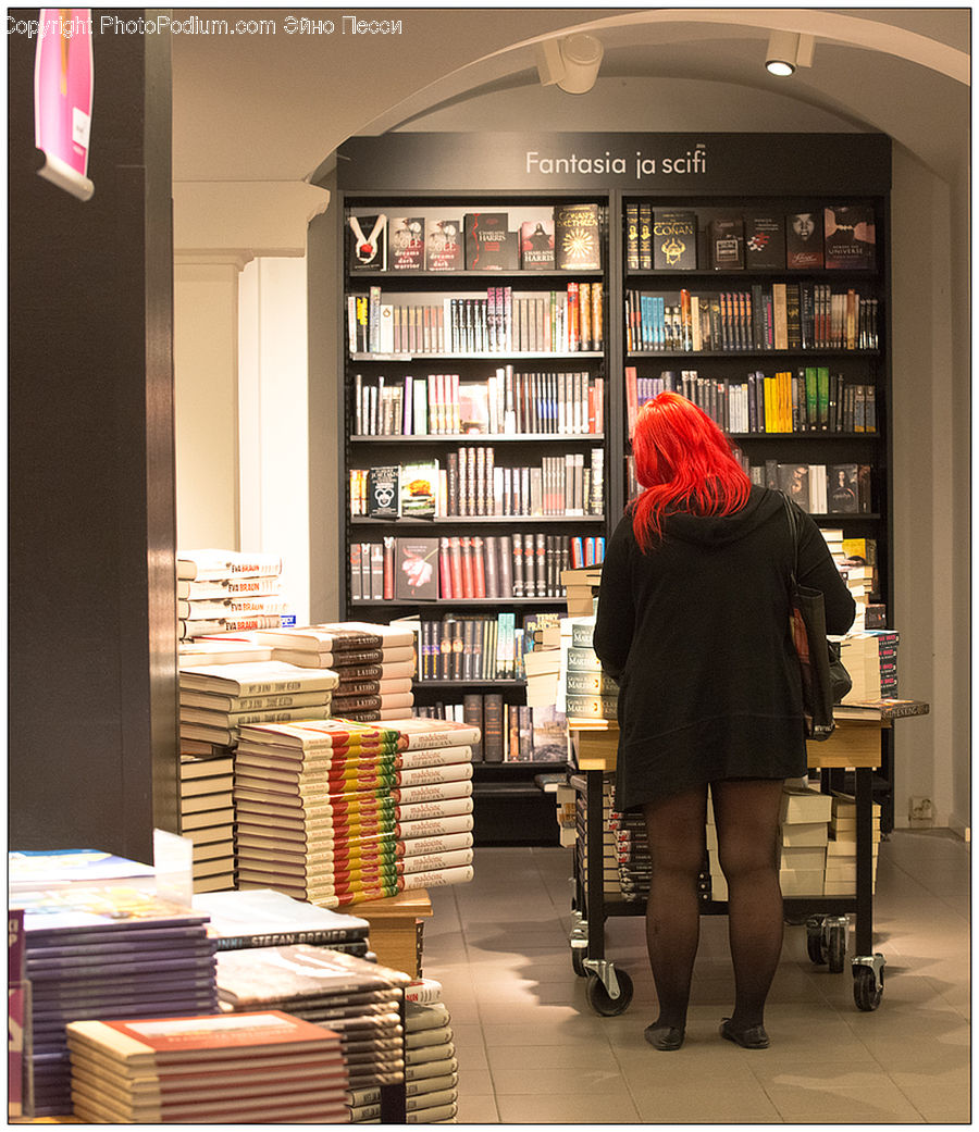 Human, People, Person, Indoors, Library, Room, Book