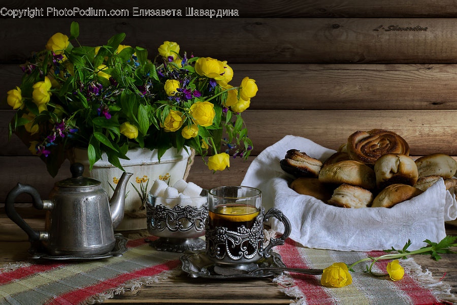 Plant, Potted Plant, Cup, Glass, Goblet, Pot, Pottery