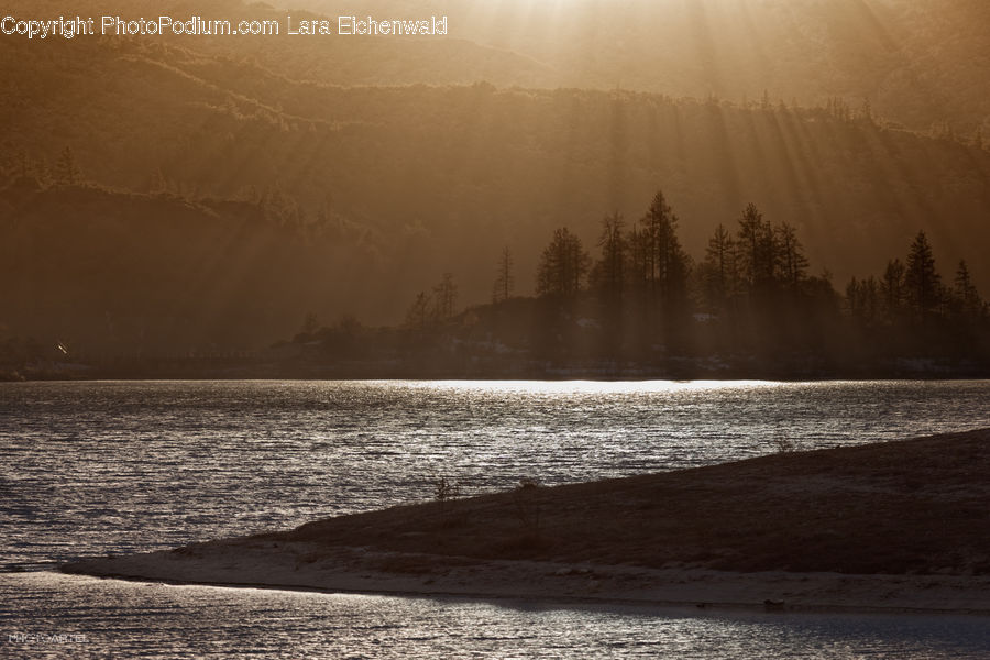 Dawn, Dusk, Sky, Sunrise, Sunset, Flare, Light