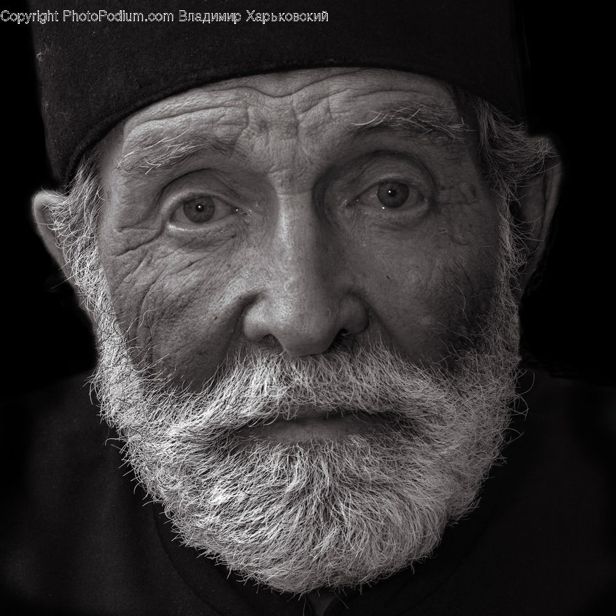 Person, Portrait, Beard, Hair, Head