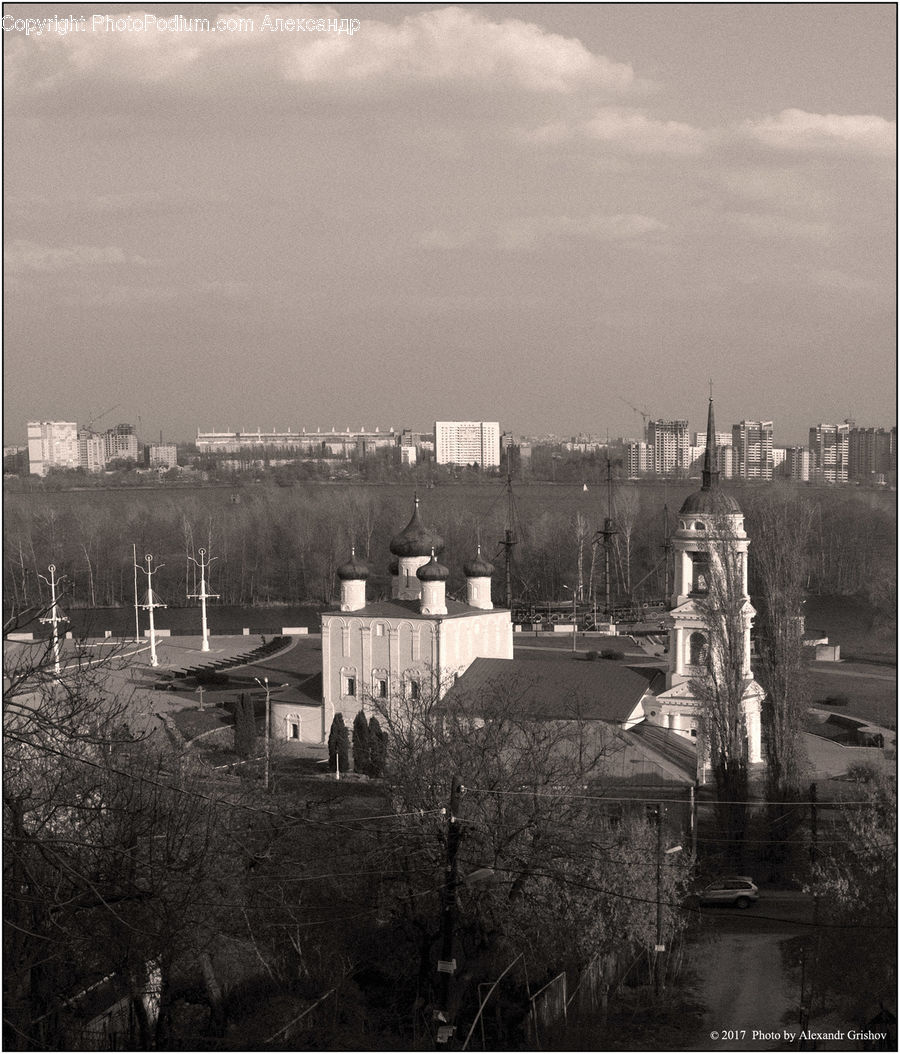 City, Downtown, Urban, Building, Town, Metropolis, Neighborhood