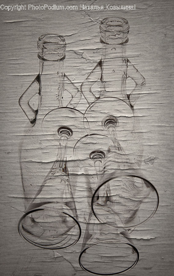 Drawing, Sketch, Paper, Fence, Wall