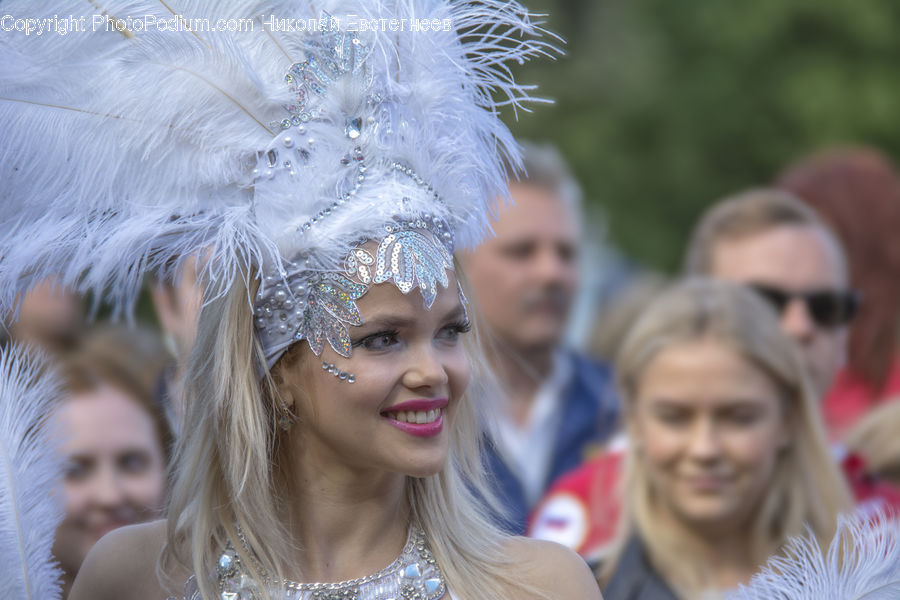 People, Person, Human, Blonde, Female, Woman, Carnival