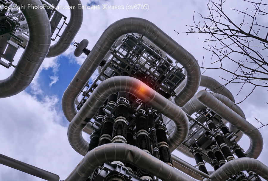 Spiral, Factory, Engine, Machine, Motor, Coil, Rotor