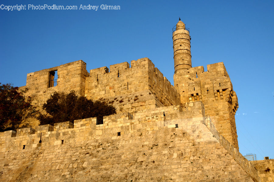 Castle, Fort, Architecture, Ruins