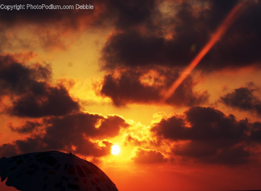 Dusk, Outdoors, Sky, Sunlight, Sunrise, Sunset, Azure Sky