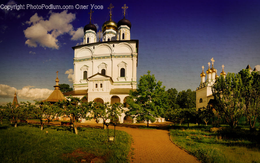 Architecture, Bell Tower, Clock Tower, Tower, Housing, Monastery, Plant