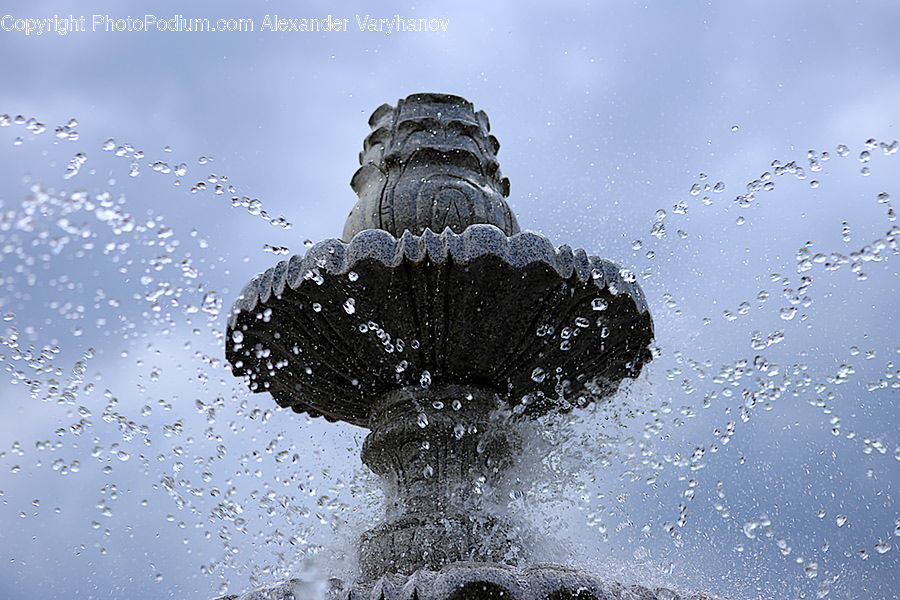 Fountain, Water