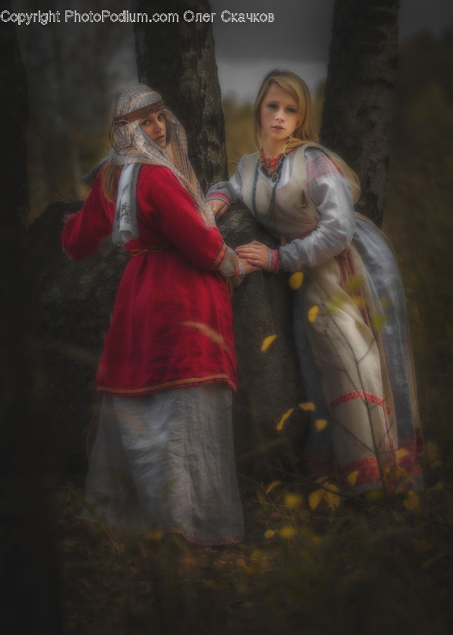 Human, People, Person, Crypt, Dungeon, Blonde, Female