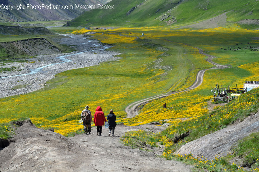 People, Person, Human, Leisure Activities, Walking, Dirt Road, Gravel