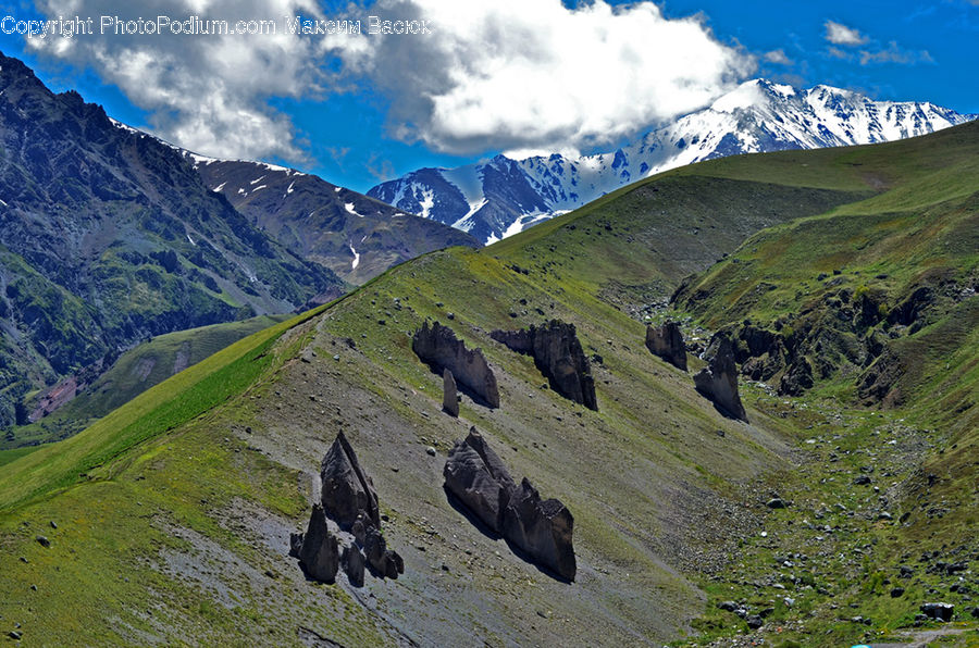 Crest, Mountain, Outdoors, Peak, Arctic, Glacier, Ice