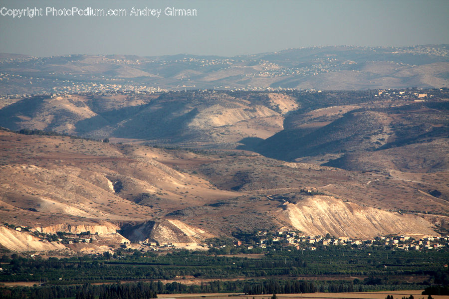 Landslide, Canyon, Outdoors, Valley, Aerial View, Mountain, Mountain Range