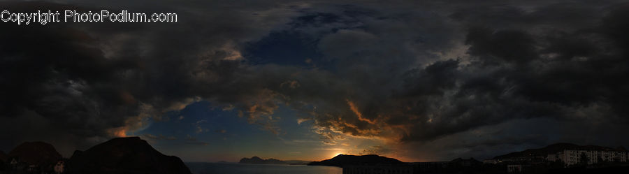 Azure Sky, Cloud, Outdoors, Sky, Eruption, Volcano, Cumulus