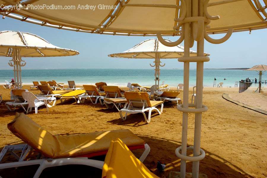 Chair, Furniture, Beach, Coast, Outdoors, Sea, Water