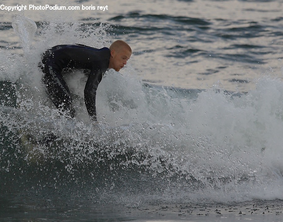 Outdoors, Sea, Sea Waves, Sport, Surfing, Water, Leisure Activities