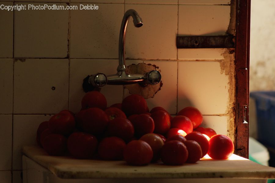Fruit, Grapes, Cherry, Plum, Bowl, Furniture