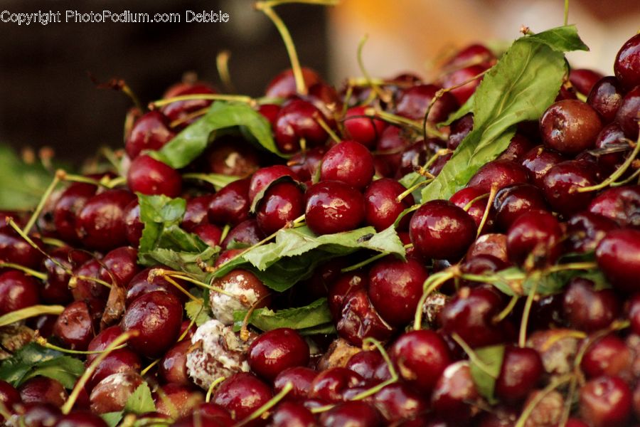 Apple, Fruit, Cherry, Market, Produce, Food