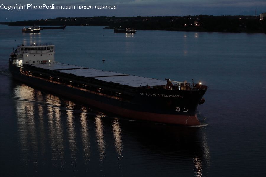 Ferry, Freighter, Ship, Tanker, Vessel, Dock, Landing