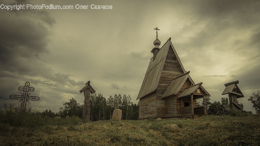 Architecture, Church, Worship, Building, Cottage, Housing, Countryside
