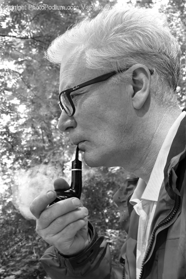 People, Person, Human, Smoke, Portrait, Beverage