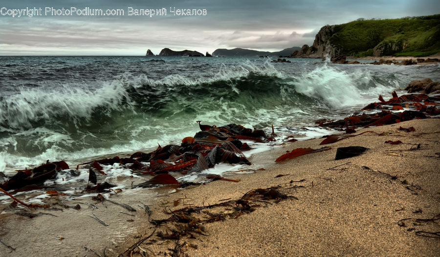 Outdoors, Sea, Sea Waves, Water, Beach, Coast, Adventure