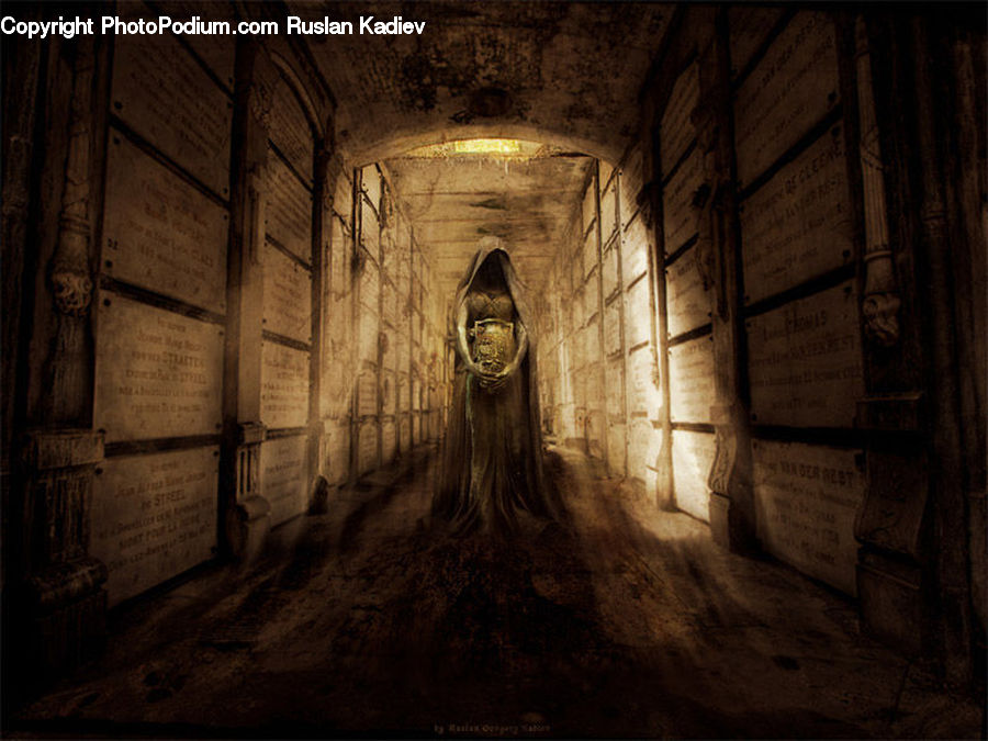 Crypt, Dungeon, Corridor, Bunker