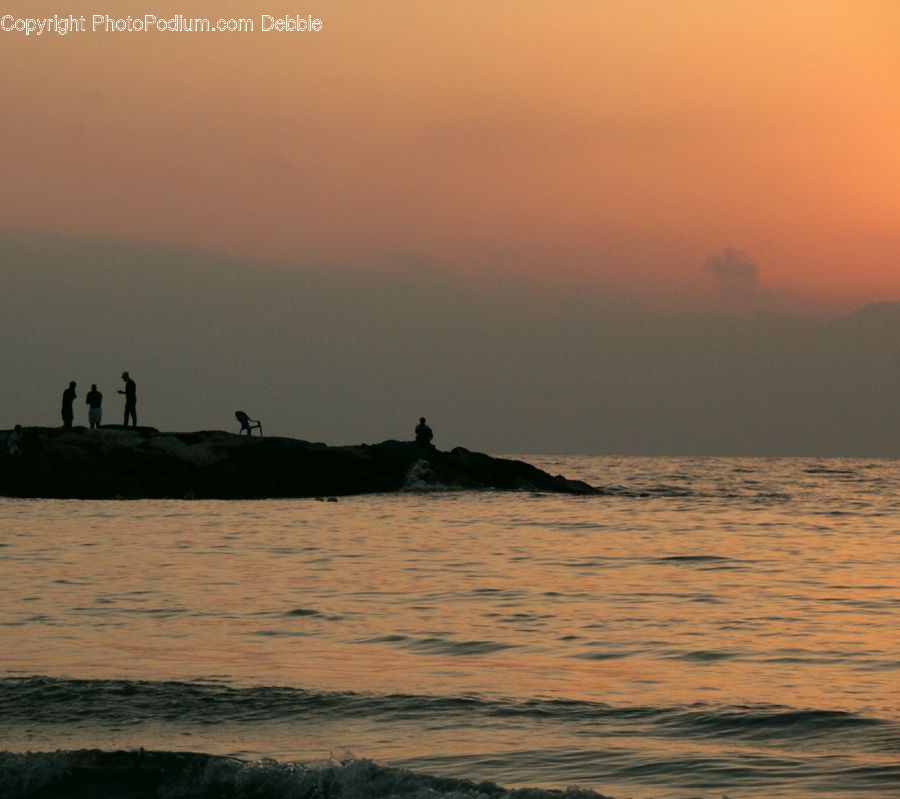 Dawn, Dusk, Sky, Sunrise, Sunset, Beach, Coast