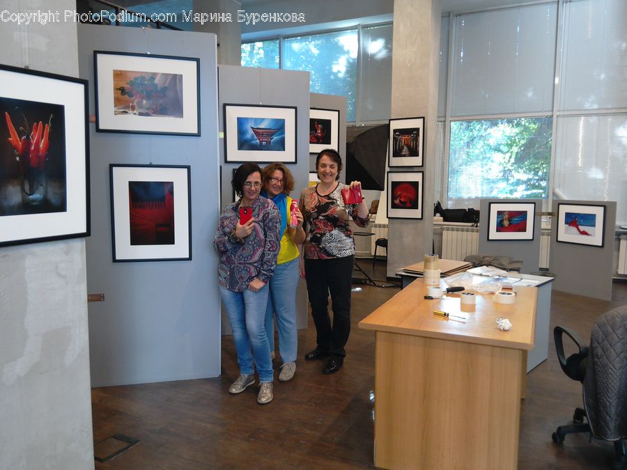 People, Person, Human, Furniture, Art, Chair, Art Gallery