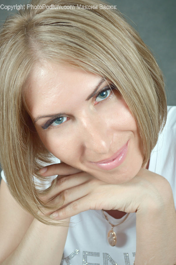 Human, People, Person, Blonde, Female, Woman, Finger