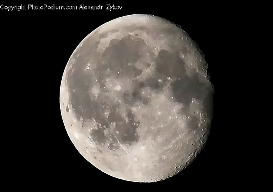 Astronomy, Moon, Night, Outdoors, Space