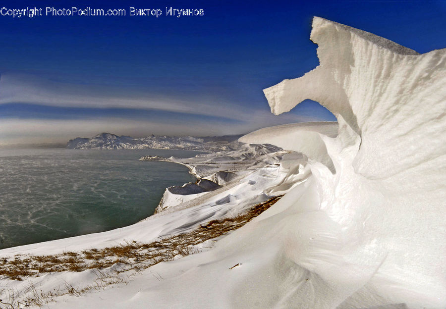 Arctic, Glacier, Ice, Mountain, Outdoors, Snow, Plateau