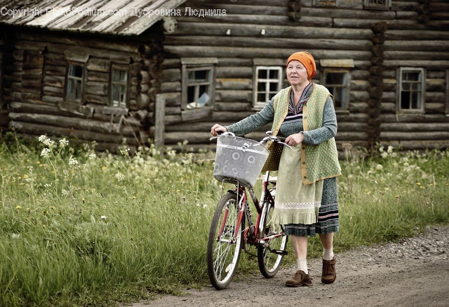 People, Person, Human, Bicycle, Bike, Vehicle, Building