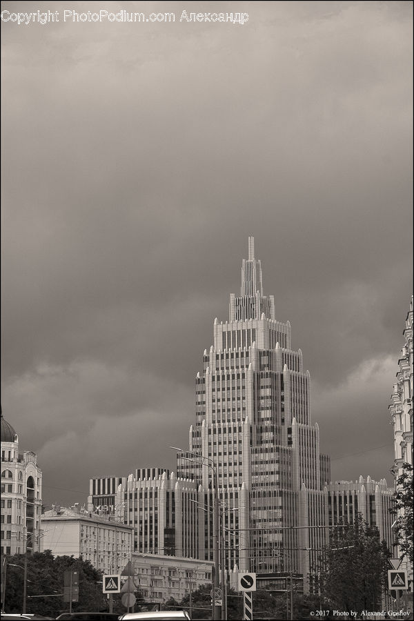 City, Downtown, Metropolis, Urban, Building, Outdoors, Sky
