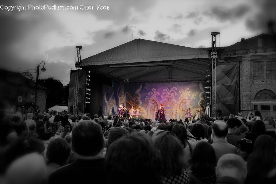 People, Person, Human, Crowd, Stage, Hug, Kiss